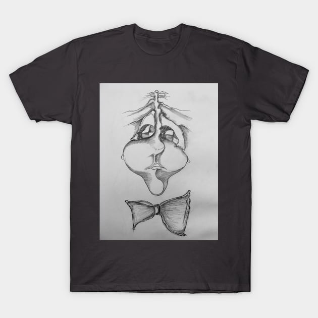 Sad sketch T-Shirt by oa_curious_design